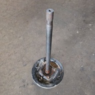 Toyota Hiace KDH200 short rear differential axle shaft USED with USED bearing hub