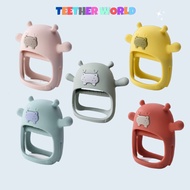 Baby TEETHER HIPPO MODEL / TEETHER BRACELET / HAND TEETHER / BABY TEETHER BRACELET SHAPE