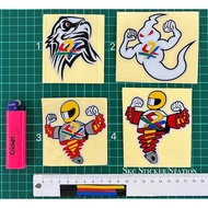 Pangkah Benetton (Helang/Hantu/Orang Kuat/Burung Millinium) Sticker Cutting Overlapping #pangkah #be
