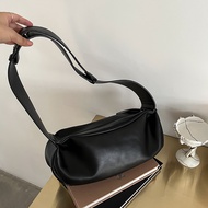 Zaraญ่ากระเป๋าแมสเซ็นเจอร์สะพายไหล่สไตล์ขี้เกียจความจุมากใหม่สำหรับผู้หญิงกระเป๋าทรงเกี๊ยวกระเป๋าพร้