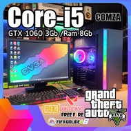 คอมพิวเตอร์ ครบชุด Core i5-3000 /GTX 1060 3Gb /Ram 8Gb ทำงาน-เล่นเกมส์ พร้อมใช้งาน สินค้าคุณภาพ พร้อมจัดส่ง