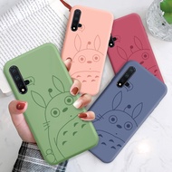 Softcase For Huawei Nova 5T Nova 5T Pro Nova 6 Nova 6 5G Nova 6 SE Nova 7I Ghibli Miyazaki Hayao Original Liquid Soft Silicone Handphone Case Casing Tonari no Totoro Shockproof Full Cover