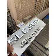 GLC300 4matic stamp - GLC300 4matic lettering - GLC300 4matic mercedes Logo