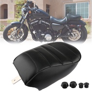 Rear Passenger Pillion Seat Pillion Pad For Harley Sportster Iron 883 XL883N-