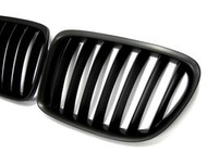 卡嗶車燈 適用於 BMW 寶馬 X1 E84 SUV 09-15年 ABS 單槓 水箱罩/水箱護罩 鼻頭 水柵 消光黑