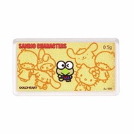 IW4 Goldheart 999 Gold Sanrio Characters 0.5g Gold Bar