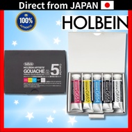 Holbein Opaque Watercolor Paint (Gouache) G741 15ml Basic Color Set of 5 03741