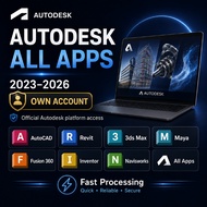 Autodesk All Apps 2023-2026 | Own Account Activation | AutoCAD Revit 3ds Max & More | Digital Access