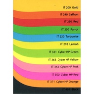 A4 160g Dark Color Card-100s