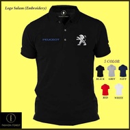 Men's T-shirt PEUGEOT SKT sports car collar Polo shirt cotton Embroidery Sulam FGL