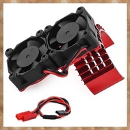 [K U Y G] RC Car Upgrade 3650 3660 3670 Motor Fans 540 Motor Cooling Fan Kit RC Car Accessories