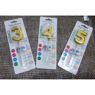 LILIN Angtka birthday candles birthday candle/s party candle/s birthday candle/s number candle/s