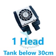 Aquarium Silent Speed Control Fan aquascape cooling energy electric saving HappyFishLife