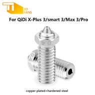 HB Bimetal Nozzle for QIDI Q1-Pro/X-Max 3/X-Plus 3/X-Smart 3  Plated Copper Hardened Steel Nozzle