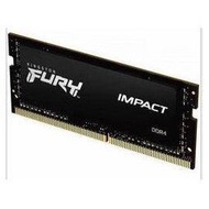 Kingston 32GB 3200MHz DDR4 CL20 SODIMM 2048x8 FURY Impact KF432S20IB