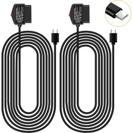 OBD Power Cable OBD2 Power Cable for Dash Camera 24 Hours Surveillance/Acc Mode with Switch Button, 