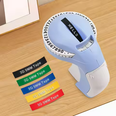 Dymo Labeller B90 3D Embossing Label Maker similar to Dymo 12965 Motex E101 Labeling Machine Compati