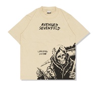 T-Shirt Merchandise A7X Avenged Sevenfold Life Is But a Dream Looking Inside - Oversized Band Vest T