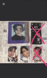 全新 Authentic 官方 Samsung BTS Jungkook 田柾國小卡