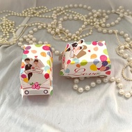10 PCS婚庆礼盒/结婚礼盒/伴手礼/喜糖盒Wedding Giftbox/Door gift/favor box/Candy box