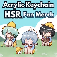 Fan Merch Gantungan Kunci Akrilk HSR Honkai. Star Rail