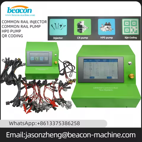 CRS330 Common Rail Injector Diesel Pump HP0 Pump QR Coding Test System Simulator Tester