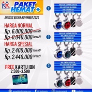 Diskon Paket Hemat 4 Kalung Kk Liforce Swarovski