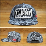 Topi Snapback Parental Advisory Tribal