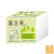 【蒲公英】環保單抽式衛生紙(250抽x12包)