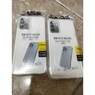 Softcase Samsung A72 4G Samsung a72 5G Silicone Casing Case Clear Transparent Protective Pro Camera 