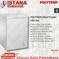 Polytron Box/Chest Freezer 100 Liter Pcf 118 New Stock