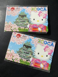 kitty icoca 卡  不記名西瓜卡  餘額¥0+按金¥500