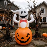 Halloween Inflatable Ghost Pumpkin Playground Haunted House Decoration Decoration Bar Party Decorati
