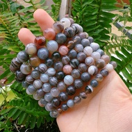 BOTSWANA AGATE ring, energy stone ring, original chakra balance