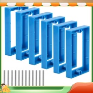 ethe6 Pcs 1/2inch Single Gang Receptacle Outlet Box Extenders, with Screws, Electrical Outlet Extend