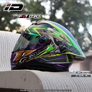 หมวกกันน็อคเต็มใบ ID HELMET รุ่น FRT PRO ใหม่ล่าสุด ทรงสปอร์ตสุดเท่! ชิวปรอทอิลิเดียม M L XL XXL ผ่า