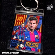 Drew Original Drew Barcelona "MSN" Messi Trident Championship Road Homemade Bazaar Fan Star Card
