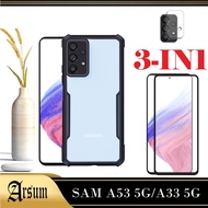 SAMSUNG A53 5G Case, SAMSUNG A33 5G Transparent Softcase Casing SAMSUNG A53 5G, SAMSUNG A33 5G 3IN1 