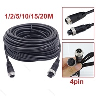 4 Pin Male to female Aviation Extension Cable connector power Cord for car Truck Bus M12 Monitor Cam