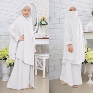 hk3 gamis syari anak perempuan usia 12 - 14 tahun / gamis sekolah