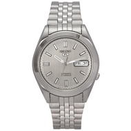 [Creationwatches] Seiko 5 Stainless Steel Silver Dial Automatic SNXB65 SNXB65J5 SNXB65J Men's Watch