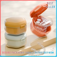 1pc Invisible Braces, Orthodontic Retainer Storage Box, Denture Storage And Cleaning Box<GQ>