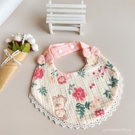 Baby Gauze Bib Infant Bib Newborn Bib Baby Cotton Bib Children's Bib RZUB