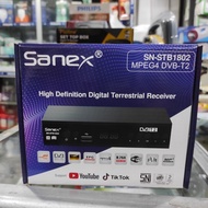 SUN - 651 SET TOP BOX SANEX / STB RECEIVER TV DIGITAL DVB-T2 SANEX