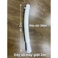 XO 2M Drainage Pipe - Spring Drain Line for Washing Machine (Elastic 0.6m - 2m)