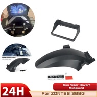 For ZONTES 368G G368 368 G Motorcycle Accessories Rear Wheel Hugger Mudguard Mudflap Guard Protector