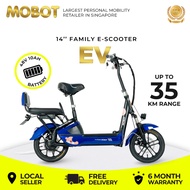 MOBOT SG OFFICIAL | EV Electric Scooter | 3-seater | UL2272 Certified, LTA Compliant E-Scooter