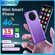 SOYES S10I Quad Core 4G Mini Smartphone 3.5Inches 3GB RAM 64GB ROM 5MP Rear Camera 2050mAh WIFI Bluetooth GPS FM Radio Android Dual SIM Fingerprint Mobile phone