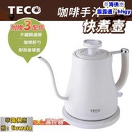 【TECO東元】咖啡手沖快煮壺 XYFYK0338  白色  【華海供應】