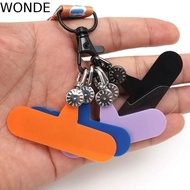 WONDE Phone Lanyard Gasket, Hanging Cord 360° Rotatable Metal Phone Patch, Durable Durable TPR Metal